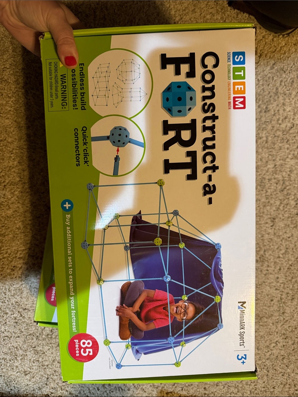 Construct-a-fort STEM